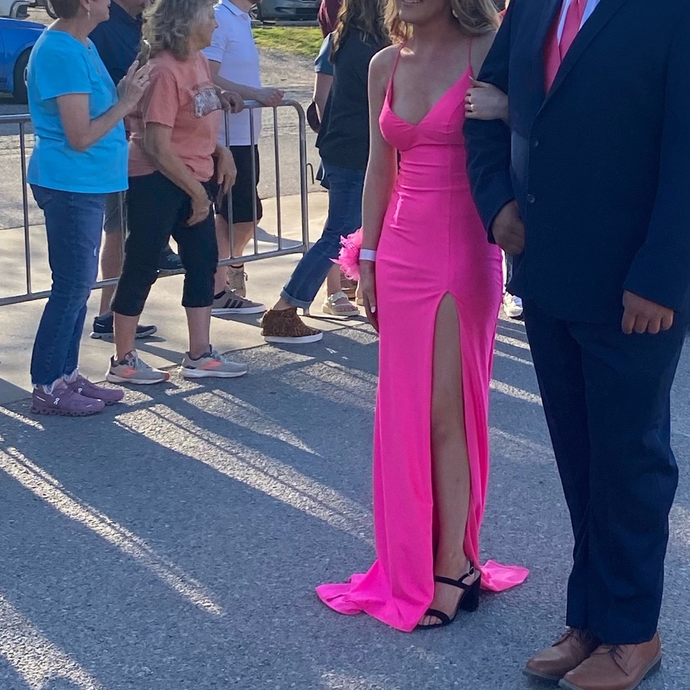 Vibrant Pink Formal Dress